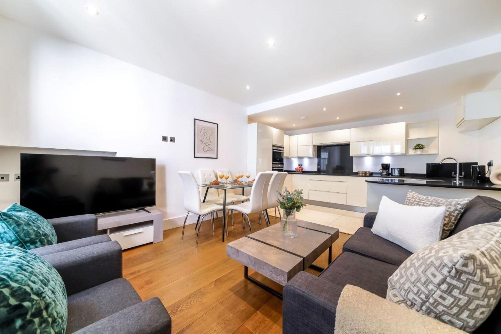 Notting Hill & Hyde Park - 2Br - Cityapartmentstay Лондон Екстер'єр фото